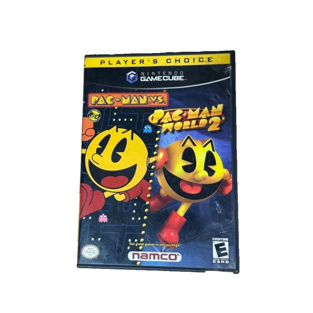Pac-Man vs Pac-Man World 2 (Nintendo GameCube) Complete - Tested - Authentic